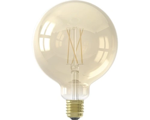 CALEX Smart LED Filament Lamp E27/7W G125 CCT Goud 3 CALEX Smart LED Filament Lamp E27/7W G125 CCT Goud