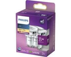 PHILIPS LED Lamp GU10/3,5W Reflectorvorm Warmwit, 2 Stuks -LED-lampen Lamp Bulb Shop DV 8 10299941 03 4c DE 20200629194751