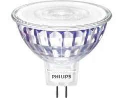 PHILIPS LED-lamp GU5.3/5W Reflectorvorm Helder Warmwit WarmGlow