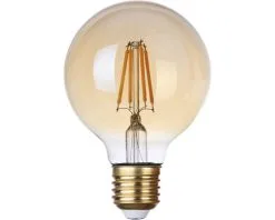 FLAIR LED Lamp E27/4W G80 Warmwit Amber