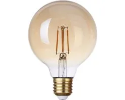 FLAIR LED Lamp E27/4W G95 Warmwit Amber