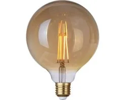 FLAIR LED Lamp E27/8W G120 Warmwit Amber -LED-lampen Lamp Bulb Shop DV 8 10445501 01 4c DE 20210925214704