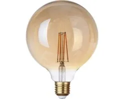 FLAIR LED Lamp E27/8W G120 Warmwit Amber