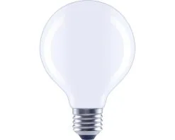 FLAIR LED Lamp E27/6,5W G80 Daglicht Wit Mat