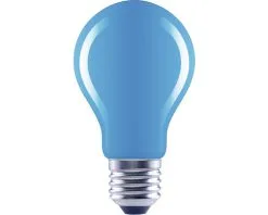 FLAIR LED Lamp E27/4W A60 Blauw