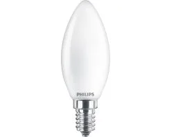 PHILIPS LED-lamp E14/3,4W B35 WarmGlow Mat