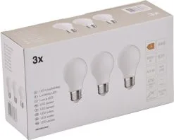 LED Lamp E27/4,5W A60 Daglichtwit Mat, 3 Stuks -LED-lampen Lamp Bulb Shop DV 8 10548774 04 4c DE 20221223101655