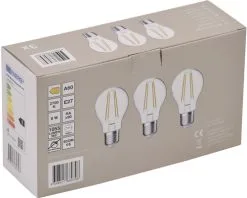 LED Lamp E27/8W A60 Warmwit Helder, 3 Stuks -LED-lampen Lamp Bulb Shop DV 8 10548777 02 4c DE 20221223101655