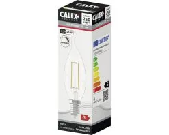 CALEX LED Lamp E14/3,5W BXS35 Warmwit Helder