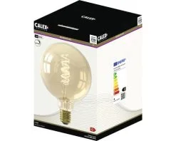 CALEX LED Filament Lamp E27/3,8W G125 Warmwit Goud