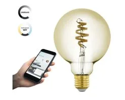 EGLO CROSSLINK.Z LED Lamp E27/5,5W G95 CCT Amber -LED-lampen Lamp Bulb Shop DV 8 10555567 04 4c NL 20230104124754