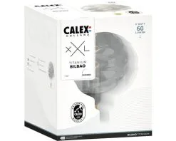CALEX LED Filament Lamp XXL Bilbao E27/4W Titanium