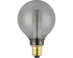 EGLO LED Filament Lamp E27/4,3W G95 Warmwit Rookglas