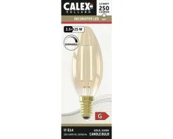 CALEX LED Filament Lamp E14/3,5W B35 Goud