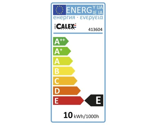 CALEX Tipkaarslamp E14/10W BXS35 Warmwit Mat 4 CALEX Tipkaarslamp E14/10W BXS35 Warmwit Mat - Afbeelding 2